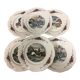 6 assiettes plates Obernai Sarreguemines