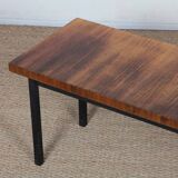 Vintage coffee table in rosewood with a planter, 1960.