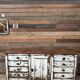 Fine oak furniture from the late 19th century.