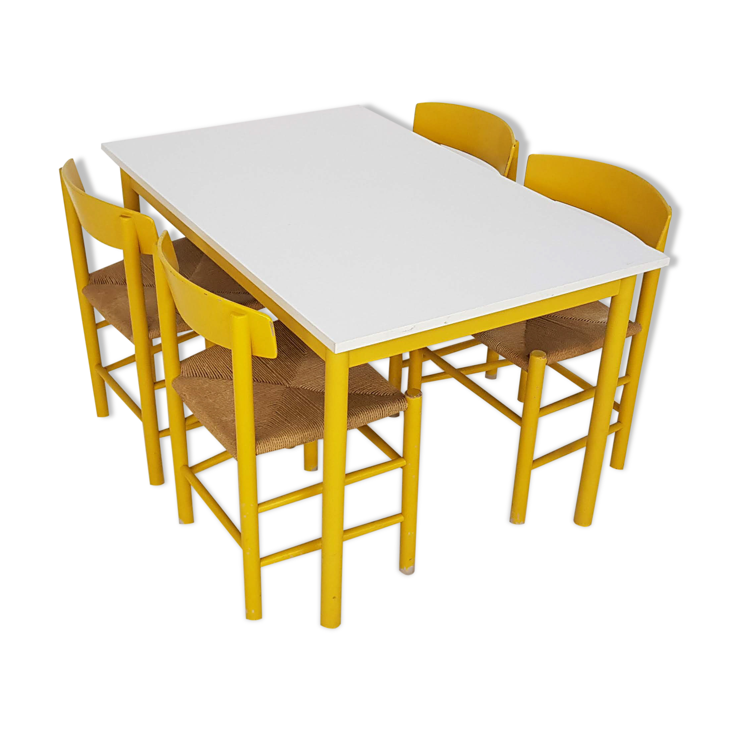 Borge Mogensen for FDB Mobler dining set, Denmark 1960