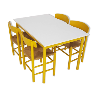 Borge Mogensen for FDB Mobler dining set, Denmark 1960