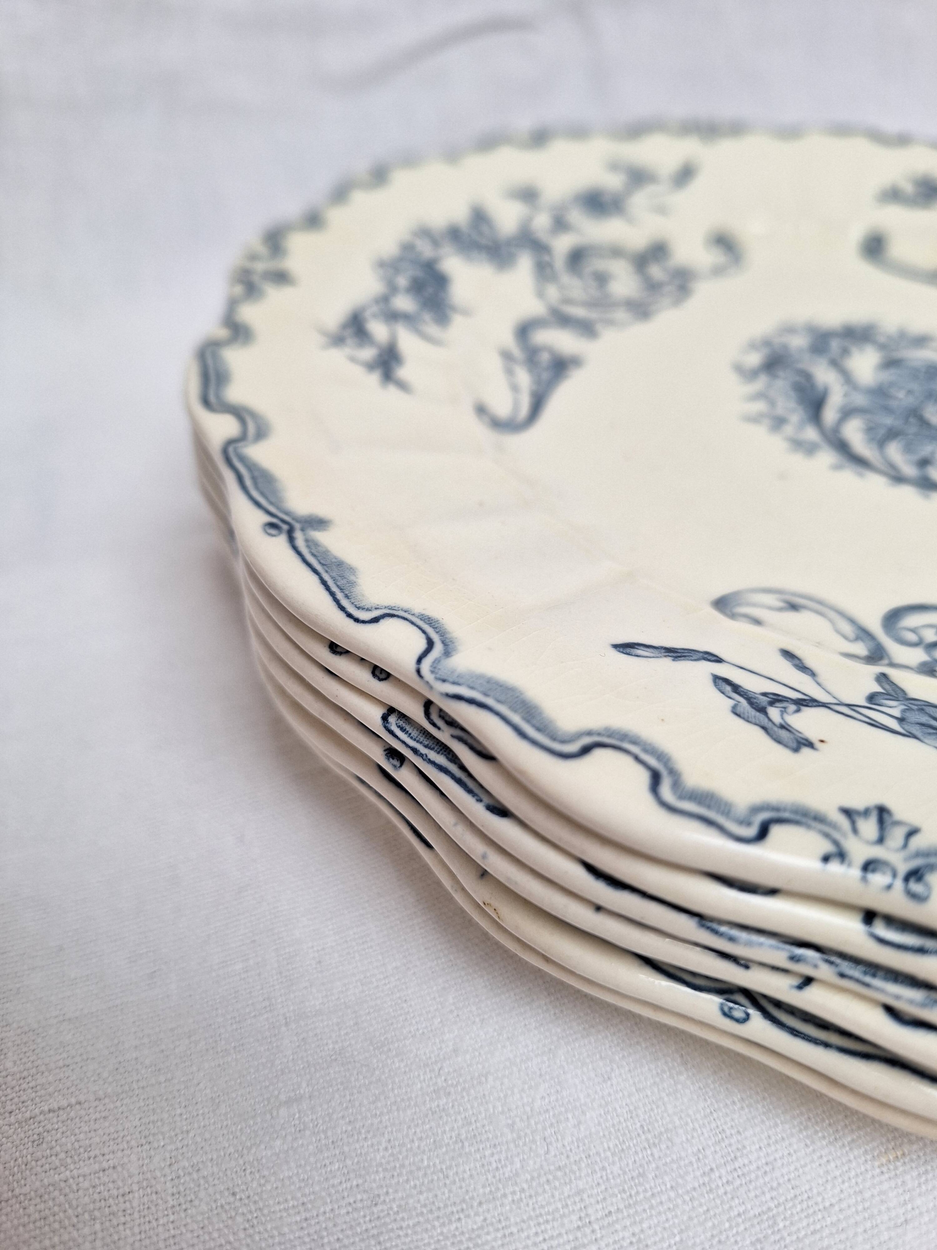 Dessert plates H.C. Moscow vintage