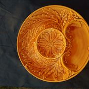6 artichoke plates in Gien earthenware diam 23 cm