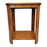 Art Deco Octagonal Console Table with 2 Trays