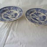 4 plates earthenware 453112 villeroy & boch burgenland blue