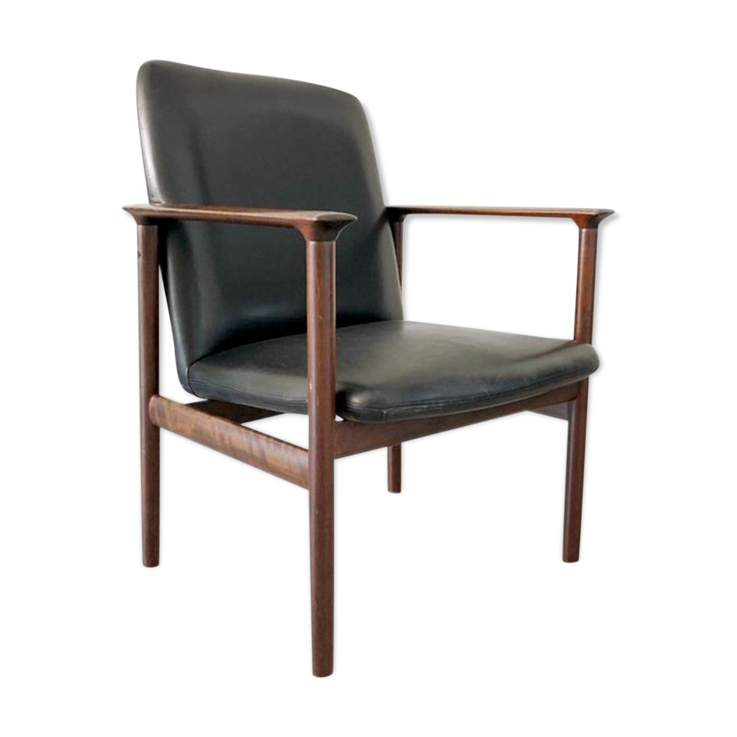 Cor Bontenbal rosewood armchair for Fristho