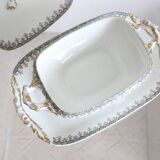 Saucière en porcelaine J Pouyat, Limoges, XIXème