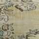 Tapis persan oriental vert clair et jaune 5x8, 165x238 cm