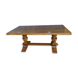 table de ferme en chêne
