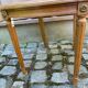 Vintage caned Louis XVI chair in solid gold wood.