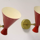 Pair Italian wall in the style of the 50's