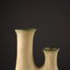 Pair of sculptural ceramic vases by Nikos Dazelidis, Greece, 1970s.
