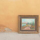 Ancient painting, painting on canvas