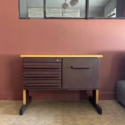 Vintage 1970s metal storage furniture