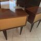2 tables de chevet vintage