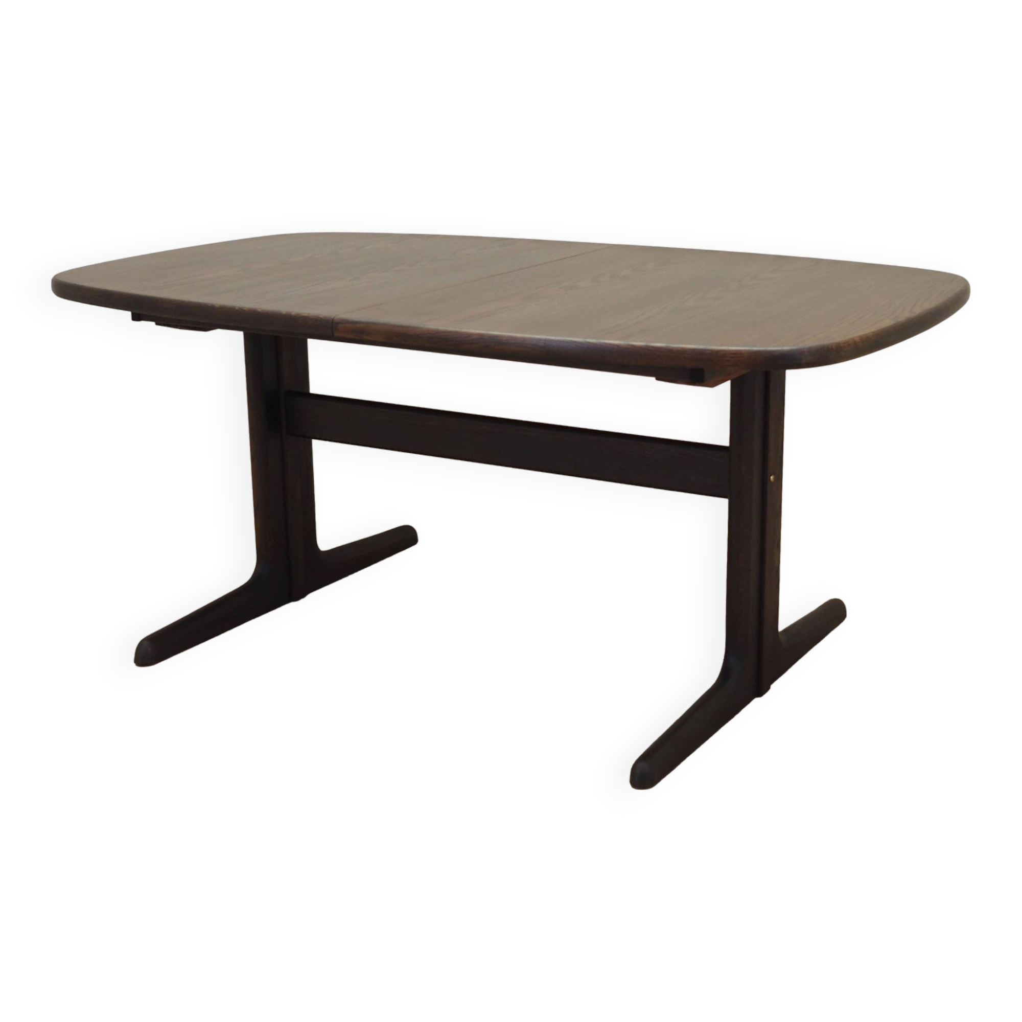 Oak table, Danish design, 1970s, manufacturer: Skovby