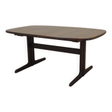 Table en chêne, design danois, années 1970, fabricant : Skovby
