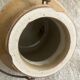 Two-tone stoneware pot