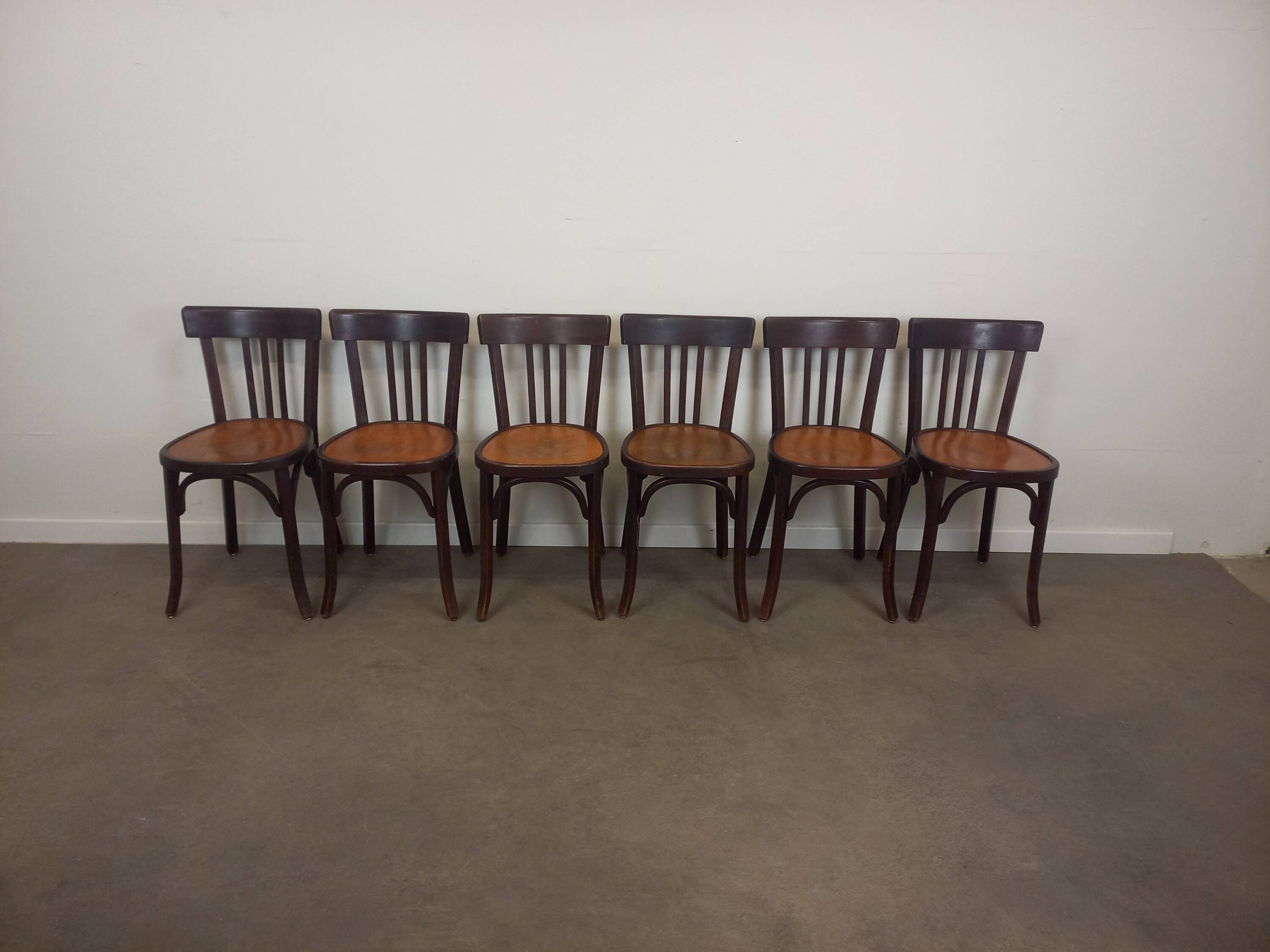 6 Baumann bistro chairs