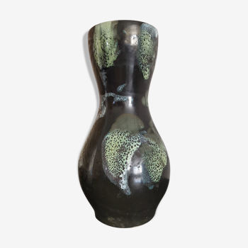 Vase en céramique vintage des années 50