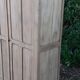 Parisian wardrobe 2 doors in oak raw wood
