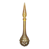 Carafe en verre d Empoli jaune