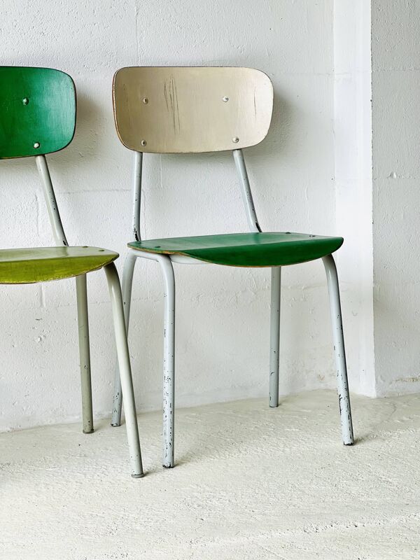 Chaises de bistrot, lot de quatre