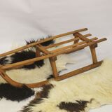 Vintage wooden sledge