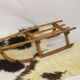 Vintage wooden sledge
