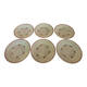 Gien Christiane dessert plates x 6