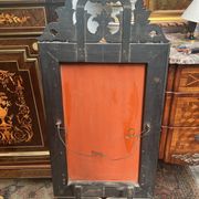 Antique Venetian mirror.