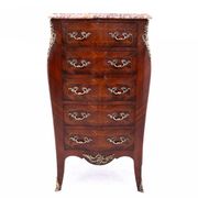 Commode chiffonnière, France, vers 1900.
