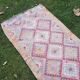 Vintage Turkish hallway rug 80x300 cm