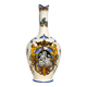 Gien earthenware jug, Renaissance decoration, putto with dolphin.