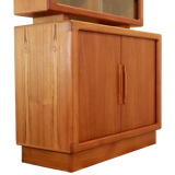 Vintage Danish design Dyrlund two-piece cabinet