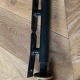 Metal gallows wall light