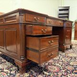 Classic English Mahogany Desk Partnerdesk