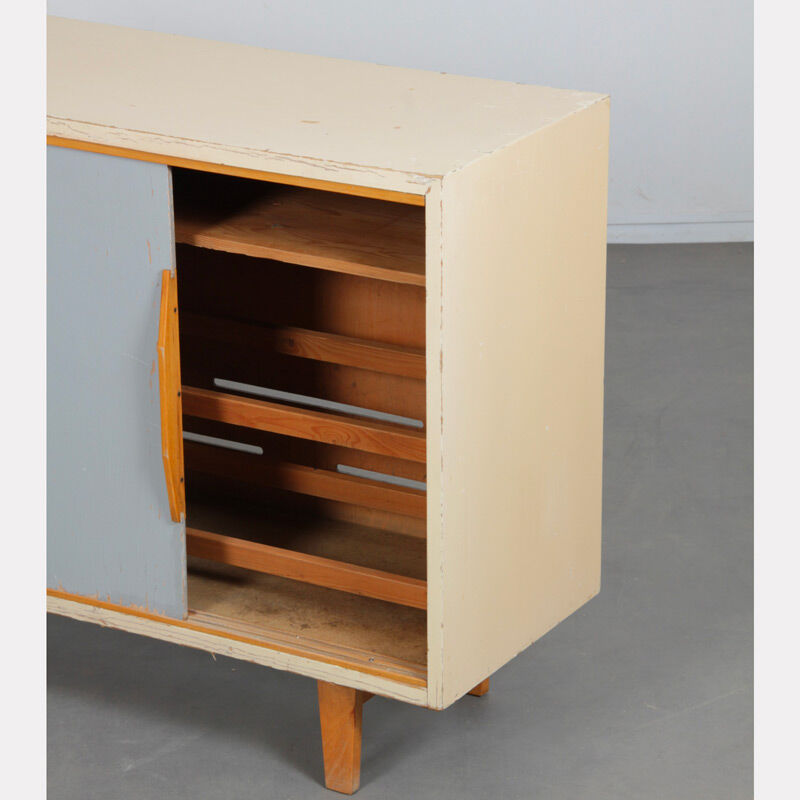 Vintage shoe cabinet for Drevopodnik Brno 1960