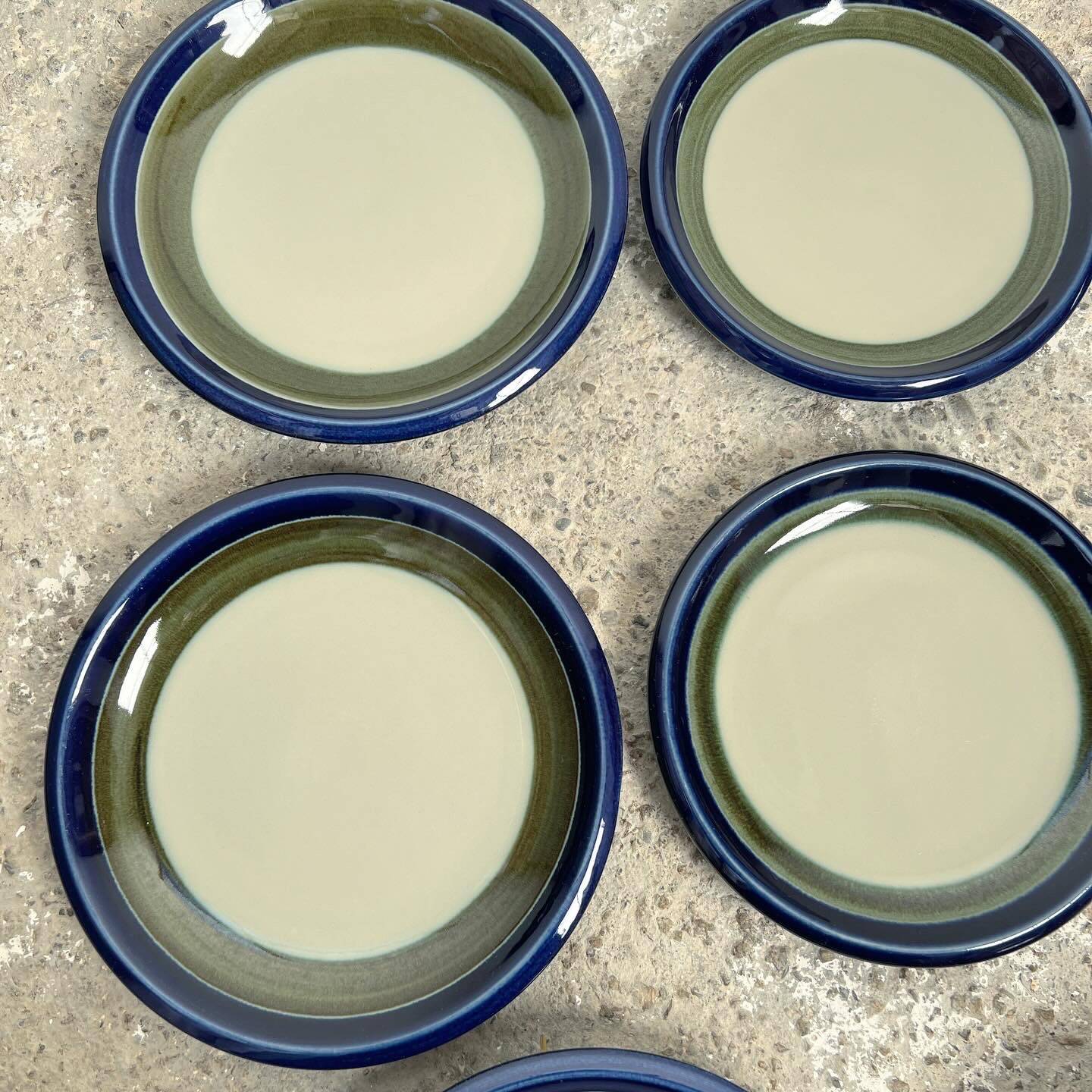Set of 10 VDN RÖRSTRAND Sweden Elisabeth plates