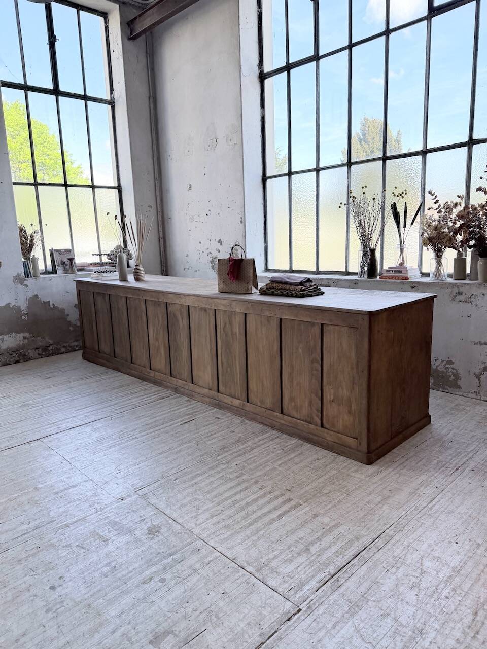 Comptoir de métier pin XXL 3m5 1950