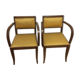 Paire de fauteuil bridge