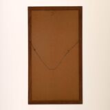 Danish teak mirror, 1960s
