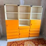 Set of 3 "Space Age" Storage Columns - 1970 Design