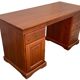 Louis Philippe style pine executive desk