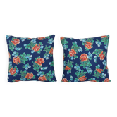 Set of 2 vintage Turkish cushion covers 51x51 cm