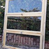 Wooden canopy 3 windows with bellows and abbatant