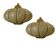 Wrought Iron & Murano Glass Wall Sconces, Italy, 1960s, Set of 2 