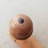 Wooden coat rack