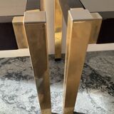 Pair of Hollywood Regency style side tables