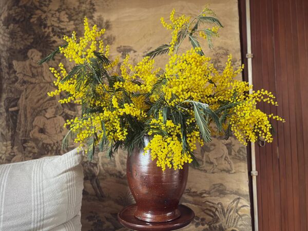 Pot en grès français du XIXe siècle